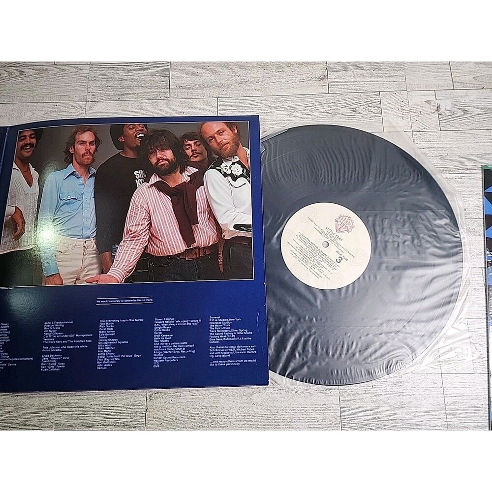 2 LITTLE FEAT Vinyl Record Albums Used "HOY-HOY" & New "Let It Roll" 1980s - Picture 7 of 7